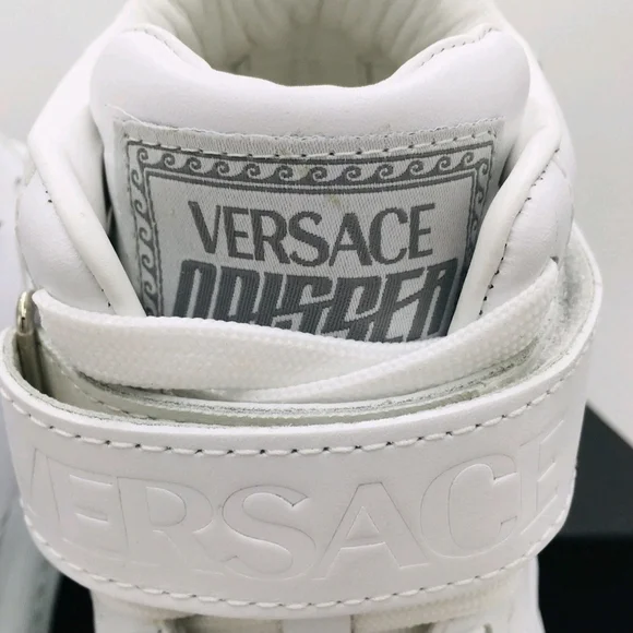 RARE Versace Odissea Sneaker 'Cut-Out - Optical White' US Mens 11 - Picture 8 of 11